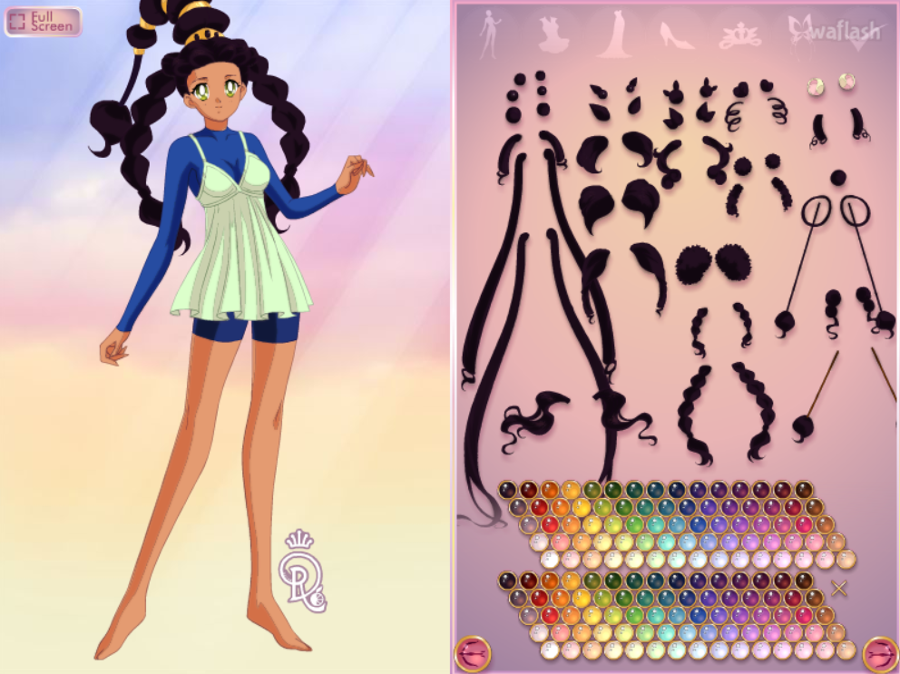 An image of Sailor Senshi Maker gameplay